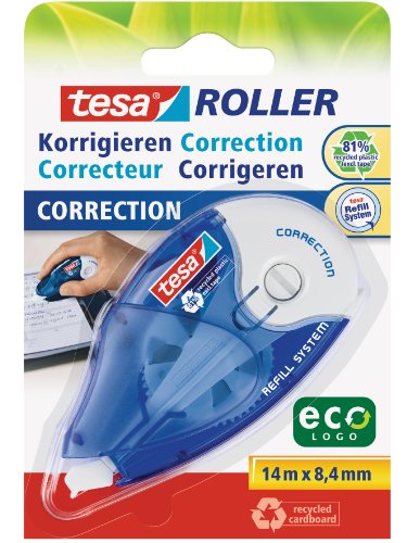 tesa -20BL - Korrekturroller nachfüllbar 14m x 8,4mm von tesa