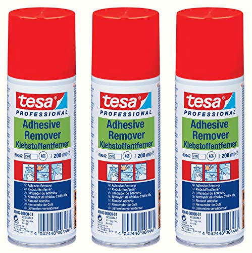 tesa Klebstoffentferner, 200 ml Dose (3x 200ml, A) von tesa