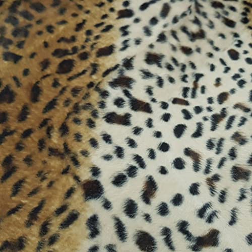 Gepard Haarstoff, Gepard-Muton, Dekostoff, Kostümstoff, Meterware, 1 m x 150 cm von textil pertex