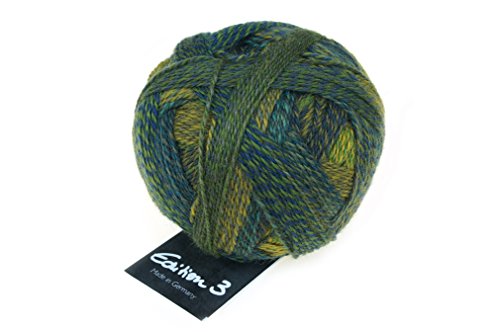 Schoppel Zauberball Edition 3 Farbe 2297 Bodenprobe | 100% Wolle | Merinowolle fine für Nadelstärke 3-3,5 mm, 50g von theofeel