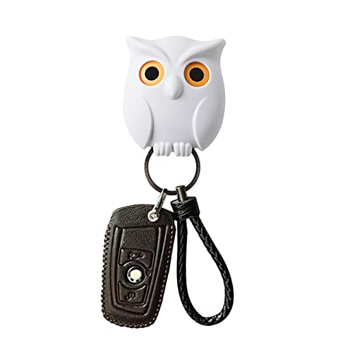 Night Owl Key Holder - Night Owl Magnetic Wall Key - Magnetic Key Holder Owl Shape Wall Key Hook - Automatic Open Close Eyes Owl Key Holder - Night Owl Magnetic Wall Key Holder Owl Key Holder von tongfeng