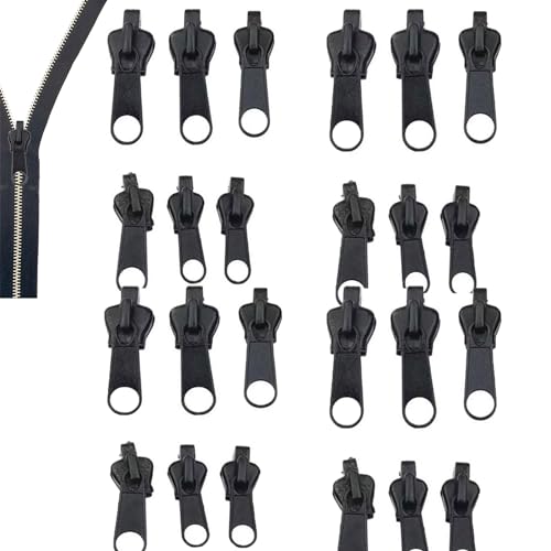 tongfeng Fix Zip Puller - Zip Slider Fix Zip Puller - Zip Slider Repair Instant Kit - Metal Zipper Slider - Detachable Fixing Zipper Clip Pulls Instant Zipper Repair Kit - Extension Pulls von tongfeng