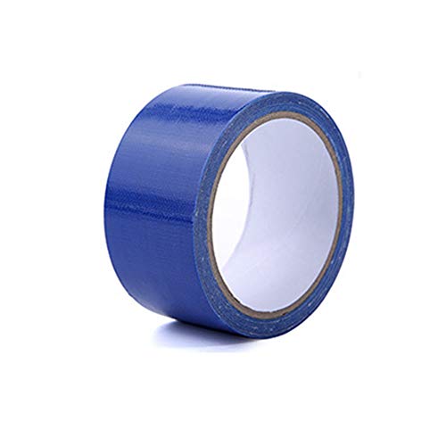 Klebeband, wasserdicht, selbstklebend, Reparaturband, Buchbindung, strapazierfähiges Gaffer-Klebeband für Innen- und Außenbereich, Reparatur, 10 cm x 10 m, Blau, 2 Rollen von tooloflife