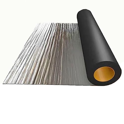 tow000ack Aluminum Wasserdichtes Klebeband,Bitumen-Band,Selbstklebendes Dichtungsband,Reperaturband zum Abdichten und Befestigen im Dachleckage,Oberflächenriss,Fensterbankspalt,Anpassbar (0.2x3m) von tow000ack