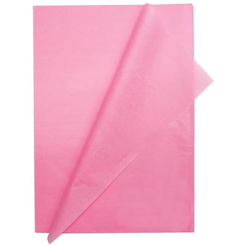 Blumenseide hellrosa 50 x 70 cm | 20g/m² Seidenpapier Naturpapier Tissuepapier Chiffonpapier Pergamentpapier von trendmarkt24