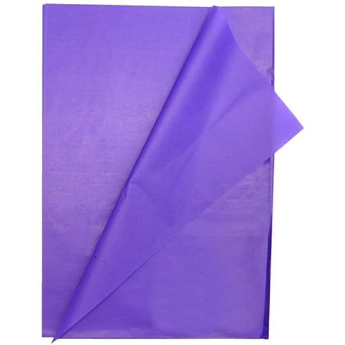 Blumenseide violett 50 x 70 cm | 20g/m² Seidenpapier Naturpapier Tissuepapier Chiffonpapier Pergamentpapier von trendmarkt24
