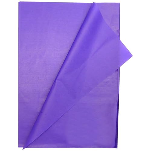 Blumenseide violett 50 x 70 cm | 20g/m² Seidenpapier Naturpapier Tissuepapier Chiffonpapier Pergamentpapier von trendmarkt24