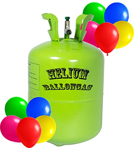 trendmile Premium Helium Ballongas XXL - 3X Heliumflasche für 150 Ballons von trendmile