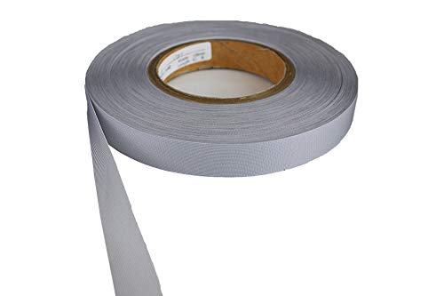 Tukan-tex Naht Dichtungsband Wasserdicht Beschichtete Stoffe – Reparatur-Klebeband Eisen auf 20 mm Breite (Grau, 20 Meter) von tukan-tex