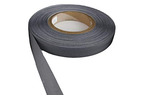 tukan-tex Naht Dichtungsband Wasserdicht Beschichtete Stoffe – Reparatur-Klebeband Eisen auf 20 mm Breite (Schwarz, 10 meter) von tukan-tex