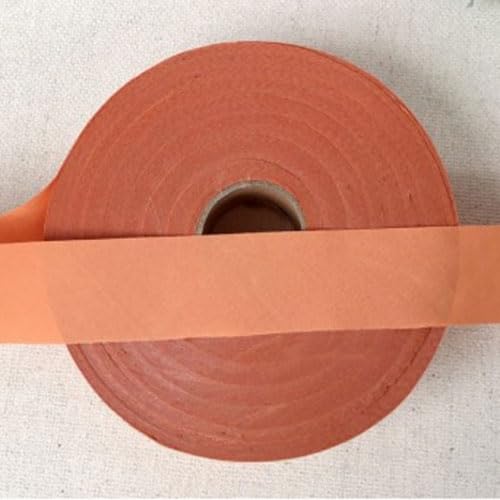 Ungefalzt Schrägband Baumwolle Polyester Gemisch 30mm zum nähen (Braun, 85 Metre) von tutu2