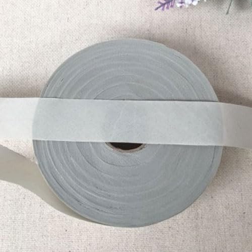 Ungefalzt Schrägband Baumwolle Polyester Gemisch 30mm zum nähen (Hellgrau, 5 Metre) von tutu2