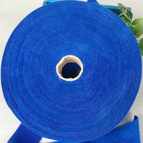 Ungefalzt Schrägband Koralle Samt 50mm zum nähen (Jeansblau, 55 Metre) von tutu2