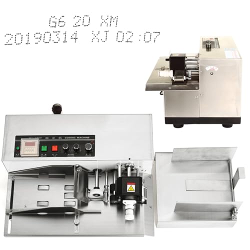 twostronking 180 W Automatische Tintenrad-Markierungsmaschine, Datumscodierer, Kann Automatisch Zählen Und Positionieren, Mit Fotoelektrischem Schalter, 300 Mal/Minute von twostronking