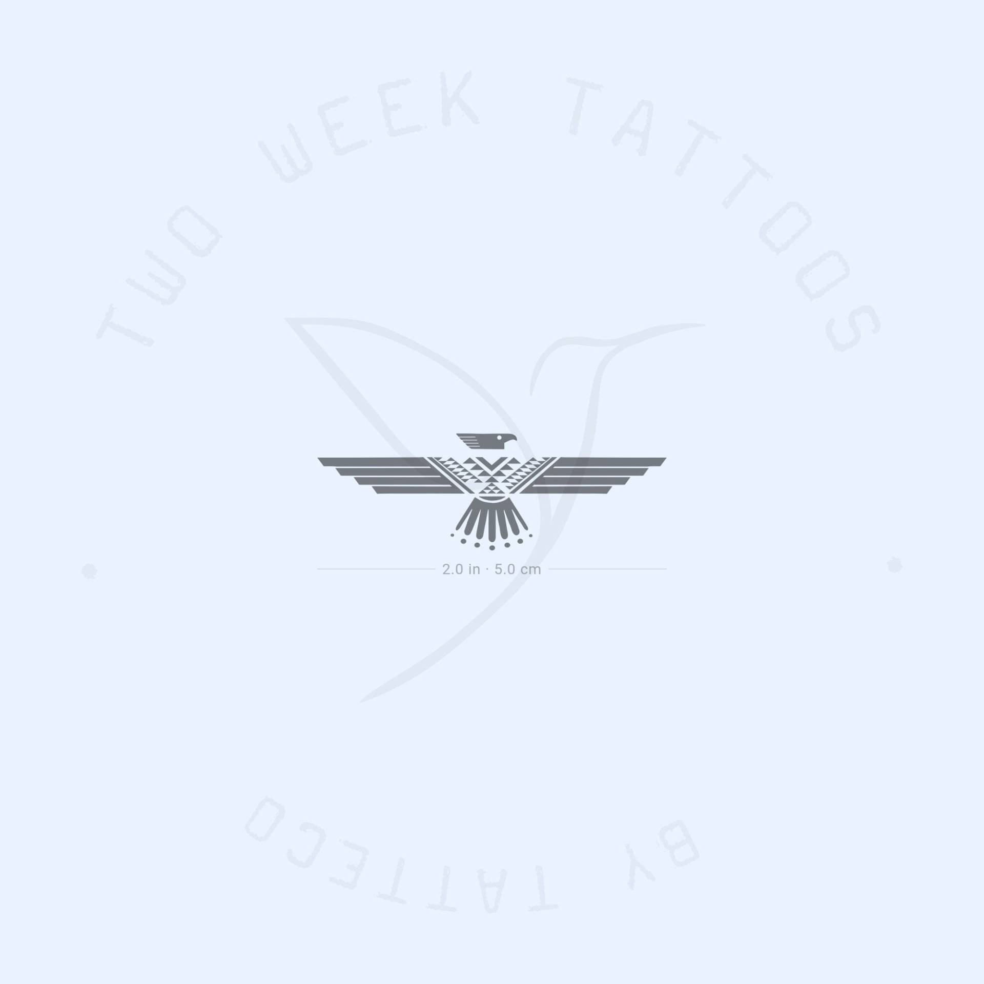 Thunderbird Semi-Permanent Tattoo | 2Er Set von twoweektattoos