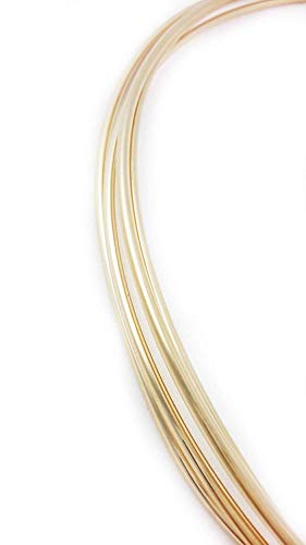 14K Gold Filled Wire 20 Gauge Round Half Hard (5 Feet) by Beadaholique von uGems