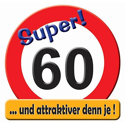 Riesen Schild Super 60, 50cm groß von susurrus