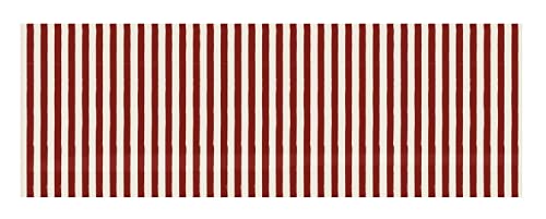 Geschenkpapier Rolle 5 m Breite 52,5 cm Rot und Grün Weihnachten weihnachtlich, Variante:Streifen Dunkelrot/Weiß von ukiyo