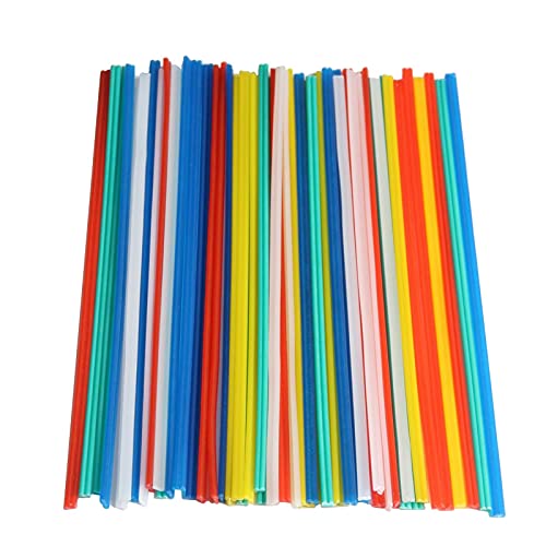 Schweißstäbe Kunststoff 50Pcs Schweißdrähte Schweißstäbe Abs/Pvc/Pe/Pp Schweißstäbe Set Pp Schweißstäbe Kunststoff Schweißen Schweissaufsatz Zur Schweißreparatur Länge 25cm 5 Farben Schwarz Grau Weiß von ulapithi