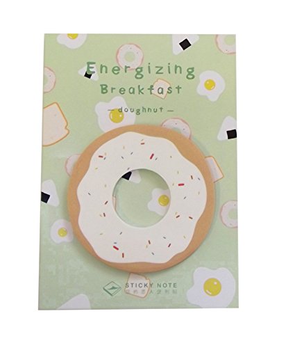 Brick Takeover Kawaii sticky Notes "Food" - Donut - Klebezettel von unbrand