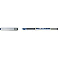 uni-ball eye fine UB-157 Tintenroller silber 0,4 mm, Schreibfarbe: blau, 1 St. von uni-ball