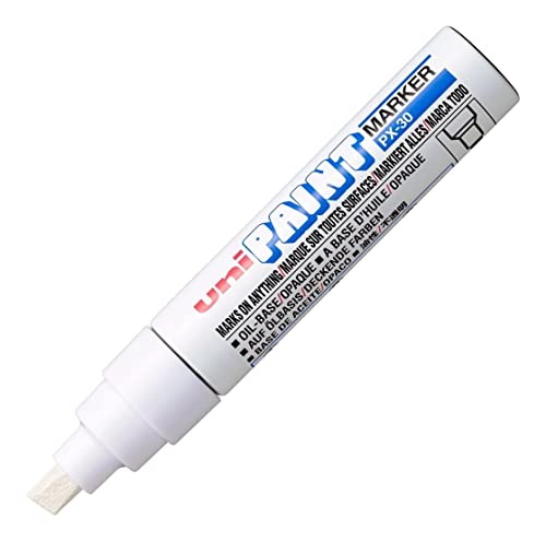 uniball PermanentMarker PAINT PX30, weiß 4902778917398 von uni