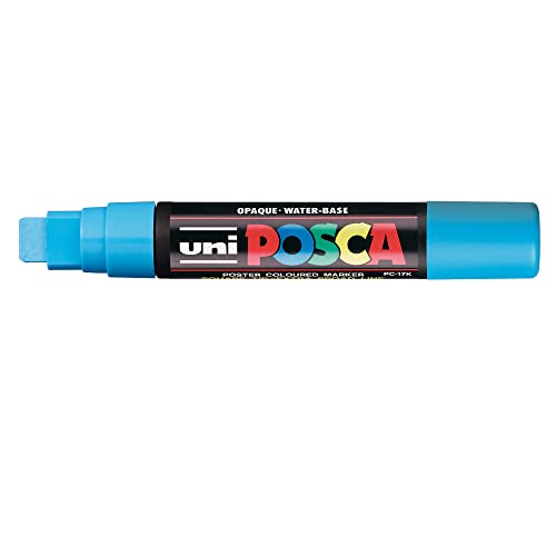 uniball Pigmantmarker POSCA PC17K, hellblau 4902778364192 von uni