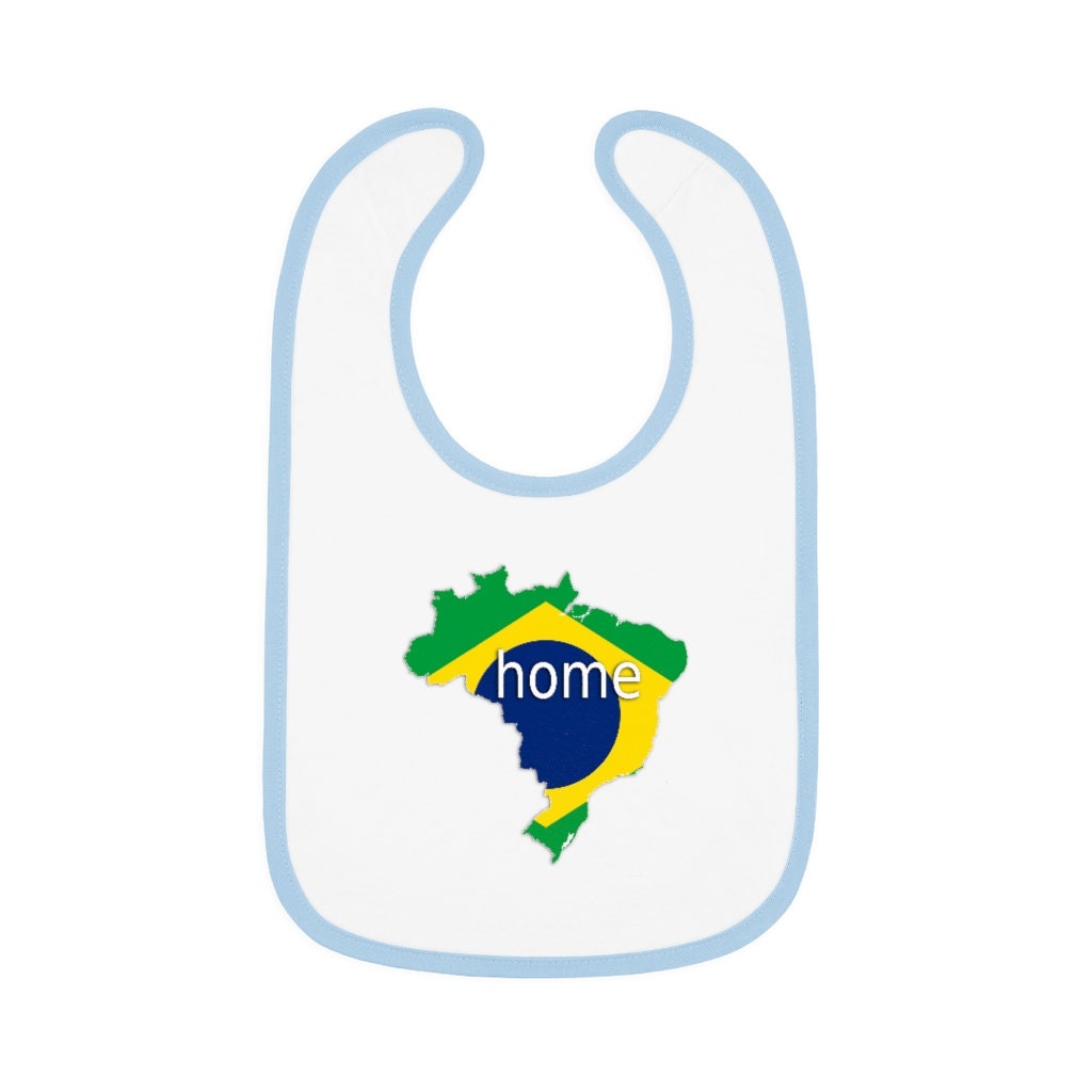 Brasilien Home -Baby-Bib von unrsprinkles