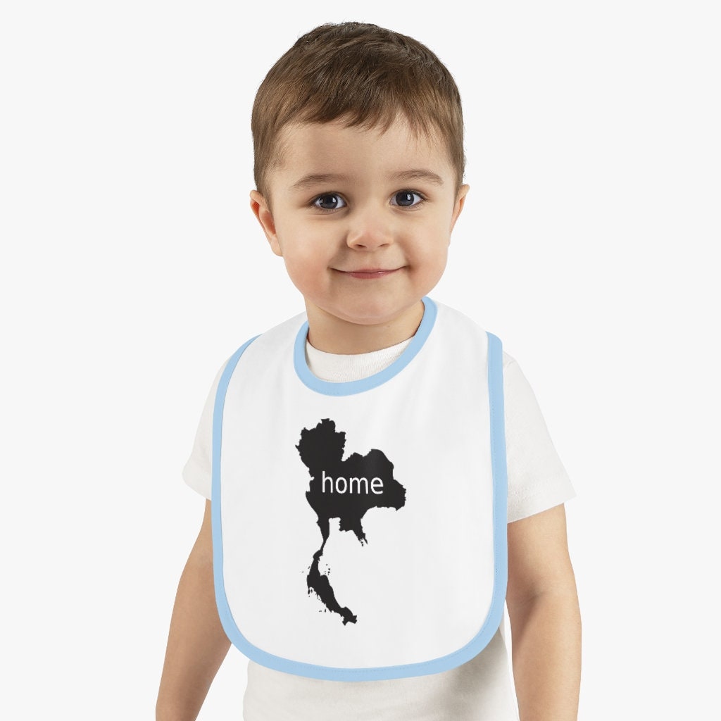 Thailand Home -Baby-Bib von unrsprinkles