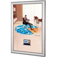 update displays  Klapprahmen Easy-Fix silber 45,0 x 62,4 cm von update displays