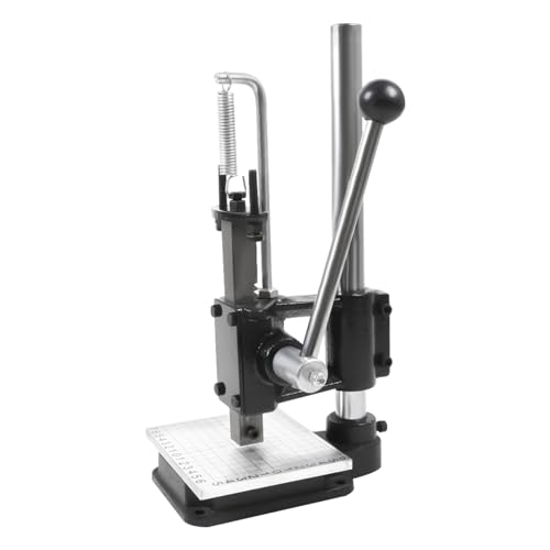 Manuelle Presse Stanze für Leder | Gusseisen Druckpresse 160kg mit Präzisions Lochplatte & Federentlastung | 1,5-13mm Spannfutter, Höhenverstellung 0-16cm für Lederhandwerk Manuelle Presse Stanze für Leder | Gusseisen Druckpresse 160kg mit Präzisions Lochplatte & Federentlastung | 1,5-13mm Spannfutter, Höhenverstellung 0-16cm für Lederhandwerk von ureggvbu