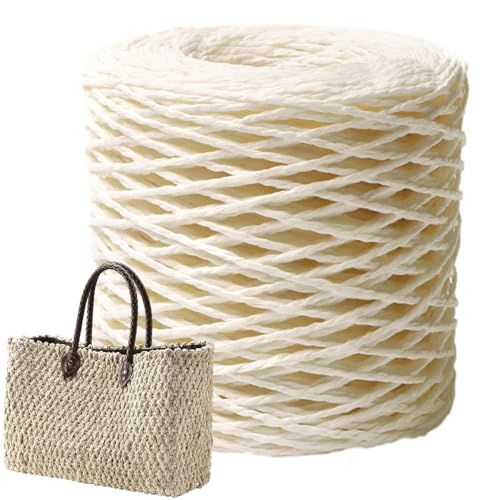 Natürliches Papierkordel 150M X 3 Mm - Bast Papier Bänd - Raffia Paper Schnur - Geschenkband Verpackung Papier Bindfäden | Für Festival Geschenkverpackung, Handwerk Weberei Dekoration Natürliches Papierkordel 150M X 3 Mm - Bast Papier Bänd - Raffia Paper Schnur - Geschenkband Verpackung Papier Bindfäden | Für Festival Geschenkverpackung, Handwerk Weberei Dekoration von usefulbeauty