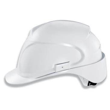 uvex Cap_9760030_4031101324463 Schutzhelm, Polycarbonat (PC), Schwarz, Einheitsgröße von uvex