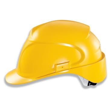 uvex Cap_9760130_4031101324470 Schutzhelm, Polycarbonat (PC), Schwarz, Einheitsgröße von uvex