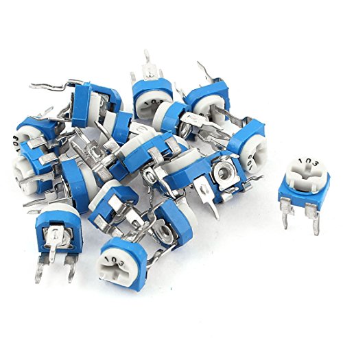 sourcing map 20Stk URM-065 10K Ohm 3 Klemmen Trimmer Potentiometer einstellbar Widerstand de von uxcell