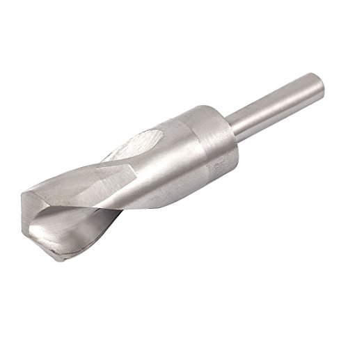 sourcing map HSS 1/2" gerade Schaft Spiralbohrer Bit 31mm Bohrdurchmesser de von uxcell