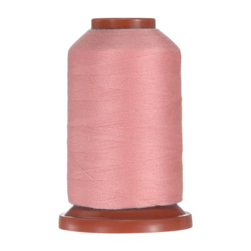 uxcell 40D/2 Nähgarn, 1100 Yards Polyester, Haushaltsnähschnur, Handnähen, Polyesterschnur für Kleidung, Nähen, Schuhbeutel, Reparatur, DIY, Handwerk, Blüte Rosa von uxcell