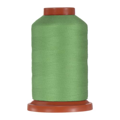 uxcell 40D/2 Nähgarn, 1100 Yards Polyester, Haushaltsnähschnur, Handnähen, Polyesterschnur für Kleidung, Nähen, Schuhbeutel, Reparatur, DIY, Handwerk, Grasgrün von uxcell