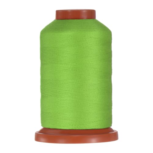 uxcell 40D/2 Nähgarn, 1100 Yards Polyester, Haushaltsnähschnur, Handnähen, Polyesterschnur für Kleidung, Nähen, Schuhbeutel, Reparatur, DIY, Handwerk, Hellgrün von uxcell