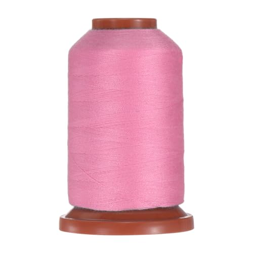 uxcell 40D/2 Nähgarn, 1100 Yards Polyester, Haushaltsnähschnur, Handnähen, Polyesterschnur für Kleidung, Nähen, Schuhbeutel, Reparatur, DIY, Handwerk, Pfirsichrosa von uxcell