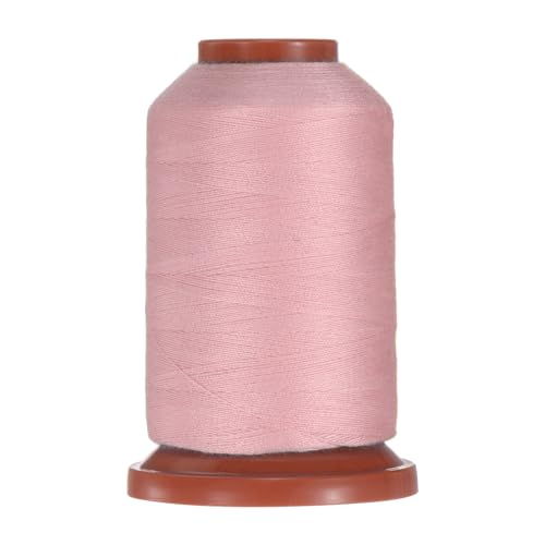 uxcell 40D/2 Nähgarn, 1100 Yards Polyester, Haushaltsnähschnur, Handnähen, Polyesterschnur für Kleidung, Nähen, Schuhbeutel, Reparatur, DIY, Handwerk, Puderrosa von uxcell