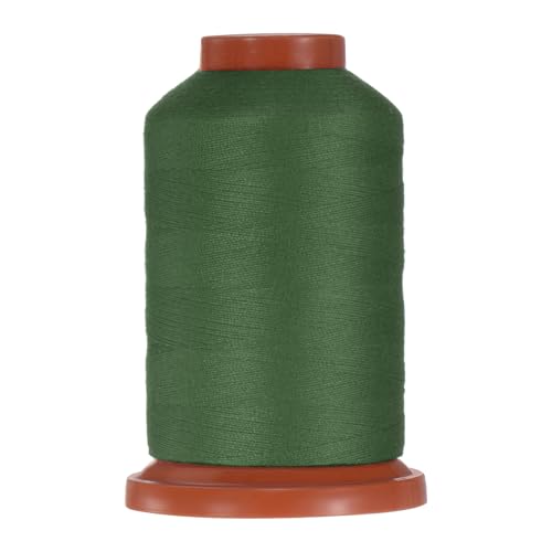 uxcell 40D/2 Nähgarn, 1100 Yards Polyester, Haushaltsnähschnur, Handnähen, Polyesterschnur für Kleidung, Nähen, Schuhbeutel, Reparatur, DIY, Handwerk, Smaragdgrün von uxcell