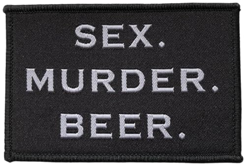 Sex. Murder. Beer. Patch von value-merch