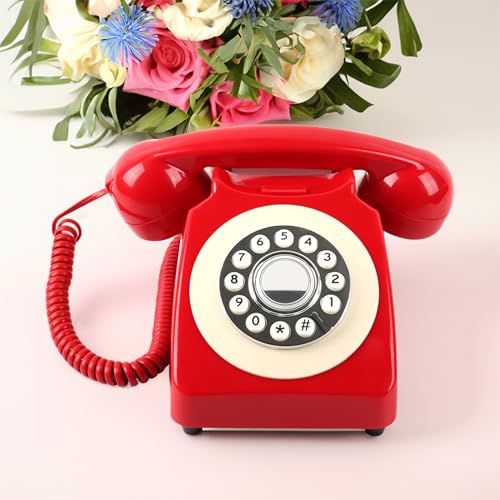 vanenferse Audio Gästebuch Hochzeit Telefon, Retro -Telefon Gästebuch Telefon Mit Hochzeitsschild, Gästebuch Retro Telefon Audio Gästebuch Für Hochzeits Geburtstagsfeier Bekenntnis von vanenferse