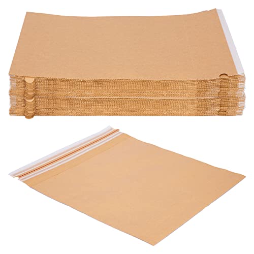 verpacking Versandbeutel aus Kraftpapier 120 g/m² wiederverschließbar 42 x 44 cm Versandtasche Warensendung (100 Stück) von verpacking