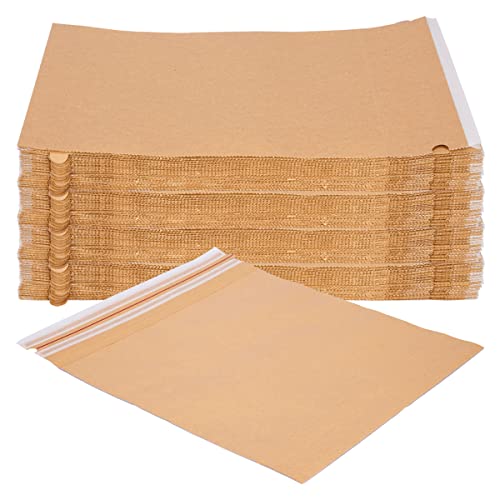 verpacking Versandbeutel aus Kraftpapier 120 g/m² wiederverschließbar 42 x 44 cm Versandtasche Warensendung (250 Stück) von verpacking