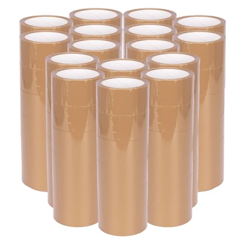 verpacking PP Klebeband 50 mm x 66 m Braun [Ausf??hrung, Farbe & St??ckzahl w??hlbar] Standard abrollend Paketklebeband Packband Verpackungsklebeband 96 Rollen von verpacking