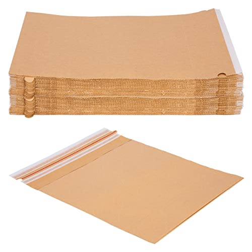 verpacking Versandbeutel aus Kraftpapier 120 g/m² wiederverschließbar 34 x 37 cm Versandtasche Warensendung (100 Stück) von verpacking