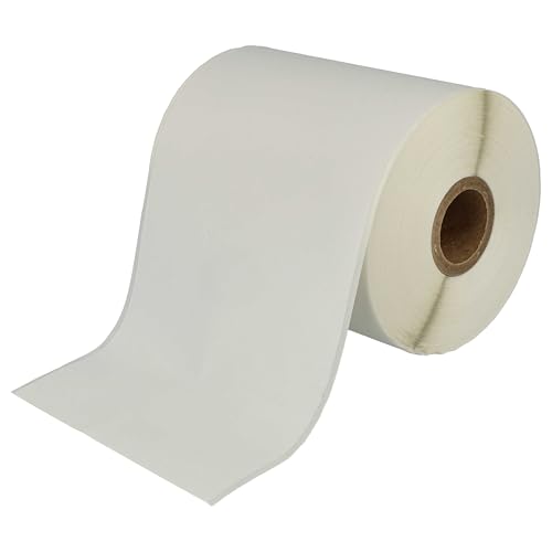 vhbw 1x Etiketten-Rolle 102mm x 44300mm (1 Etikette) Ersatz für Brother RD-S01E2 für Etiketten-Drucker von vhbw