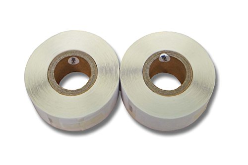 vhbw 2x Etiketten-Rolle 25mm x 54mm (500 Etiketten) Ersatz für Dymo 11352 für Etiketten-Drucker von vhbw